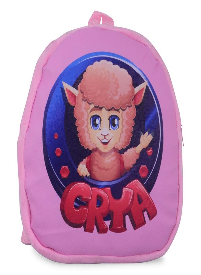 Crya Plush Blush Backpack for Kids School Bag -Pink - Image 2